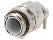 Cable gland; with earthing; M20; IP68; brass; HSK-MZ-EMC HUMMEL