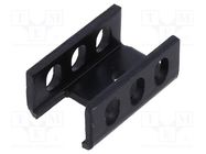 Heatsink: extruded; U; TO220; black; L: 25mm; W: 16mm; H: 11mm; 18°C/W SEIFERT ELECTRONIC