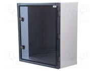 Enclosure: multipurpose; X: 400mm; Y: 500mm; Z: 210mm; vector; IP65 HAGER