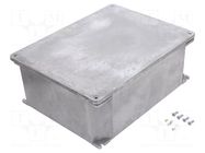 Enclosure: multipurpose; X: 315mm; Y: 410mm; Z: 150mm; aluminium ILME