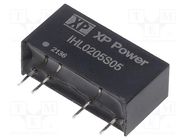 Converter: DC/DC; 2W; Uin: 4.5÷5.5V; Uout: 5VDC; Iout: 400mA; SIP7 