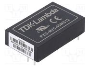 Converter: DC/DC; 20W; Uin: 18÷75V; Uout: 12VDC; Iout: 1.67A; THT TDK-LAMBDA