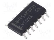 IC: digital; NOT; Ch: 6; CMOS; SMD; SO14; 1.65÷3.6VDC; -40÷125°C; tube TEXAS INSTRUMENTS