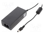 Power supply: switching; 24VDC; 1.67A; Out: 5,5/2,5; 40W; 90÷264VAC XP POWER