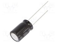 Capacitor: electrolytic; low ESR; THT; 1000uF; 10VDC; Ø10x16mm NICHICON