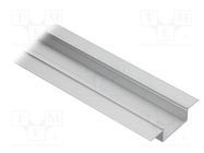 Profiles for LED modules; natural; L: 2m; VARIO30-04; aluminium TOPMET