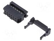 Connector: IDC; plug; female; PIN: 12; IDC; for ribbon cable; 2.54mm ADAM TECH