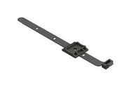 CABLE TIE, 1", MOUNT STRAP, BLK, PA 6.6