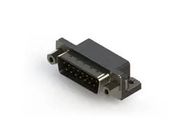 D SUB CONN, R/A PLUG, 15POS, DA, SOLDER