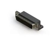 D SUB CONN, R/A PLUG, 25POS, DB, SOLDER