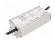 Power supply: switching; LED; 75W; 24VDC; 314÷3130mA; 100÷277VAC TRIDONIC