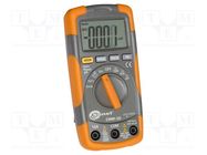 Digital multimeter; LCD; (5000); VDC: 0÷600V; VAC: 0÷600V; 0÷400MΩ SONEL