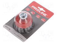 Cup brush; 65mm; Socket size: M14 PROLINE