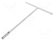 Wrench; socket spanner; HEX 8mm; Chrom-vanadium steel; L: 300mm PROLINE