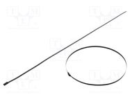 Cable tie; L: 520mm; W: 4.6mm; stainless steel; 440N ABB