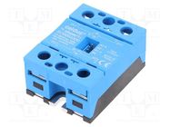 Relay: solid state; Ucntrl: 10÷30VDC; 50A; 24÷600VAC; SOB; 2-phase CELDUC