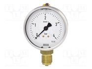 Manometer; 0÷1bar; Class: 2.5; 100mm; -20÷60°C; IP65; 113.53 WIKA