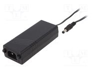 Power supply: switching; 12VDC; 4A; Out: 5,5/2,5; 48W; 80÷264VAC XP POWER