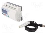 Starter kit; IN: 16; OUT: 10; Millenium 3 Smart; OUT 1: relay; 24VDC 