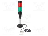 Signaller: signalling column; LED; red/green; 230VAC; HBJD-40 ONPOW