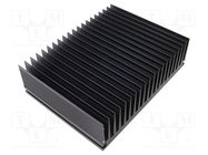 Heatsink: extruded; grilled; black; L: 200mm; W: 265mm; H: 74mm SEIFERT ELECTRONIC