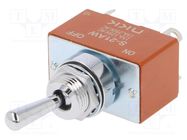 Switch: toggle; Pos: 2; DPST; ON-OFF; 15A/250VAC; 15A/30VDC; S; panel NKK SWITCHES