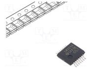 IC: operational amplifier; 1.2MHz; Ch: 4; SSOP14; IB: -0.2uA TEXAS INSTRUMENTS