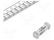 Fuse: fuse; quick blow; 2A; 250VAC; 125VDC; SMD; ceramic; 3x10.1mm SCHURTER