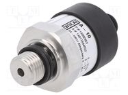 Converter: pressure; Pressure setting range: 0÷25bar; 0.5%; IP67 WIKA