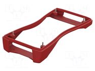 Gasket; elastomer thermoplastic TPE; BOS-Streamline; Colour: red BOPLA