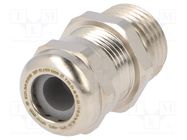 Cable gland; NPT1/2"; IP68; brass; HSK-M-Ex 