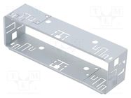 Universal mounting half frame; 1 DIN 4CARMEDIA