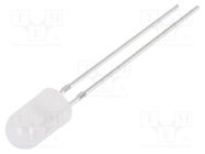 LED; 5mm; white cold; 750÷1120mcd; 30°; Front: convex; 2.8÷3.6V OPTOSUPPLY