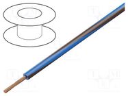 Wire; H05V-K,LgY; stranded; Cu; 0.35mm2; PVC; blue-brown; 300V,500V BQ CABLE