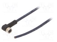 Connection lead; M8; PIN: 3; angled; 10m; plug; 60VAC; 4A; CF9-CF.INI IGUS