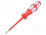 Screwdriver; insulated; Torx®; TX10; Blade length: 80mm WERA