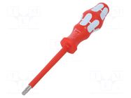 Screwdriver: insulated; Torx®; TX30; Blade length: 100mm WERA