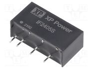 Converter: DC/DC; 1W; Uin: 24V; Uout: 5VDC; Iout: 200mA; SIP; THT; IF XP POWER