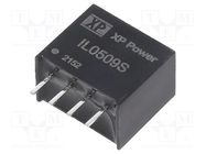 Converter: DC/DC; 2W; Uin: 5V; Uout: 9VDC; Iout: 222mA; SIP; 70kHz; THT XP POWER