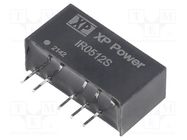 Converter: DC/DC; 3W; Uin: 5VDC; Uout: 12VDC; Uout2: -12VDC; SIP; THT XP POWER