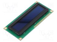 Display: OLED; graphical; 2.4"; 100x16; Dim: 80x36x10mm; green RAYSTAR OPTRONICS