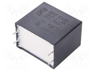 Capacitor: polypropylene; DC-Link; 20uF; ESR: 5.17mΩ; THT; ±5% KEMET