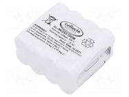Re-battery: Ni-MH; AA; 9.6V; 1500mAh; soldering lugs; 58x30x52mm CELLEVIA BATTERIES