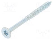 Screw; for wood; 4x50; Head: countersunk; Torx®; TX20; zinc 