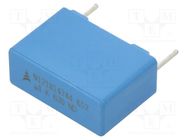 Capacitor: polypropylene; 100nF; 18x12.5x7mm; THT; ±10%; 15mm; bulk EPCOS