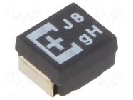 Capacitor: tantalum-polymer; 220uF; 4VDC; 950mA; SMD; POSCAP TPE PANASONIC