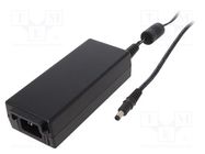 Power supply: switching; 48VDC; 1.35A; Out: 5,5/2,5; 65W; 80÷264VAC XP POWER