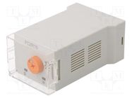 Timer; 0,5s÷10days; DPDT; 250VAC/10A; Usup: 12÷240VAC; 12÷240VDC CROUZET