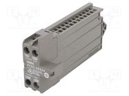 Module: extension; for DIN rail; 12W; 15VDC; -15VDC; 0.4A; 24VDC IDEC