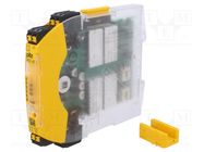 Module: extension; Usup: 24VDC; IN: 1; OUT: 3; for DIN rail mounting 